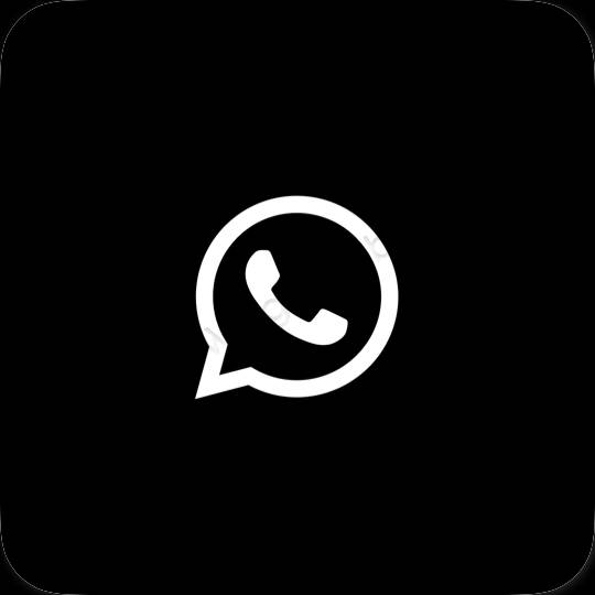 نمادهای برنامه زیباشناسی WhatsApp