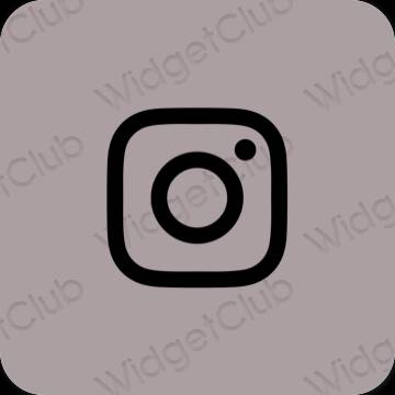 Pictograme pentru aplicații Instagram estetice