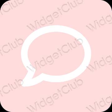 Esthetische Messages app-pictogrammen