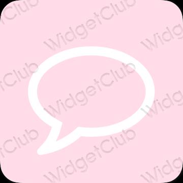 រូបតំណាងកម្មវិធី Messages សោភ័ណភាព