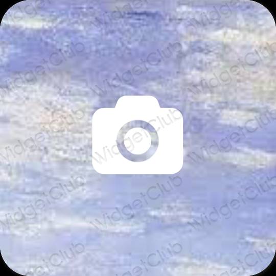 Esthetische Camera app-pictogrammen