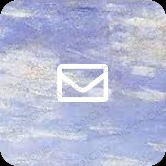 Icônes d'application Mail esthétiques