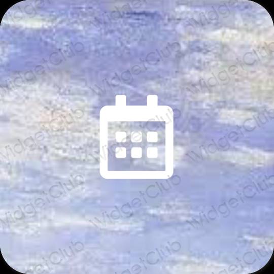 Æstetiske Calendar app-ikoner