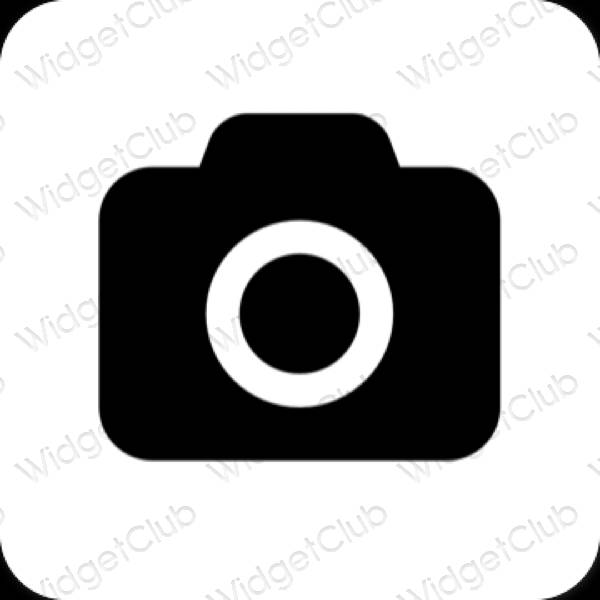 Esthetische Camera app-pictogrammen