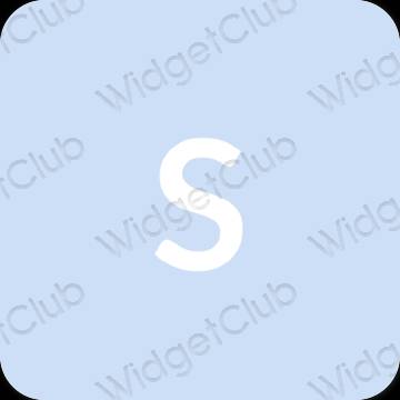 Estetsko vijolična SHEIN ikone aplikacij