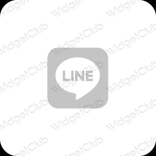 جمالية LINE أيقونات التطبيقات