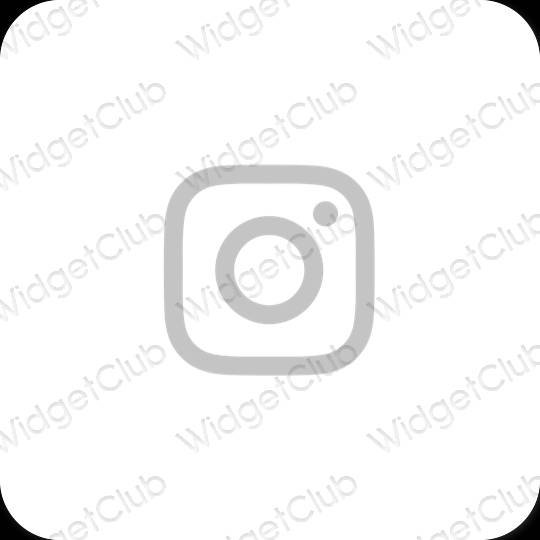 Estetické ikony aplikací Instagram