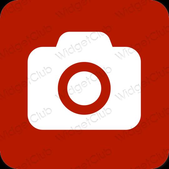 Esthetische Camera app-pictogrammen