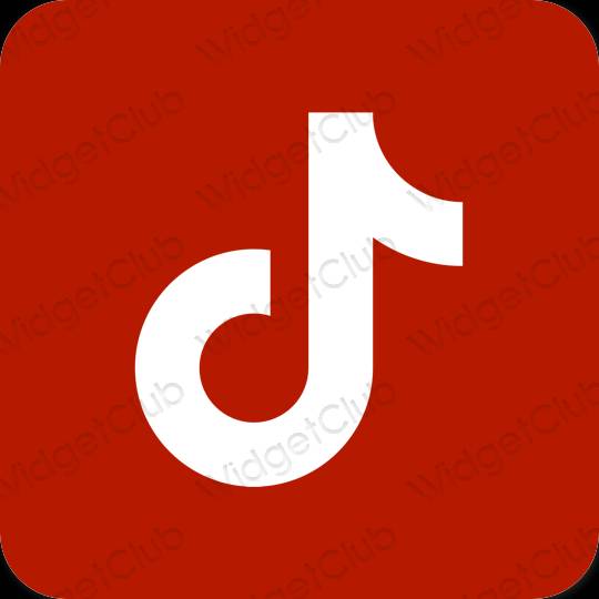 Ästhetische TikTok App-Symbole