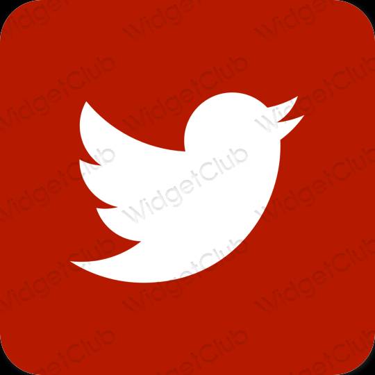 Icone delle app Twitter estetiche