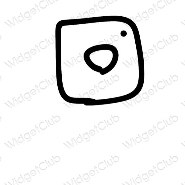 រូបតំណាងកម្មវិធី Instagram សោភ័ណភាព
