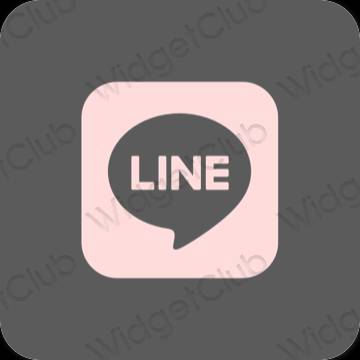 جمالية LINE أيقونات التطبيقات