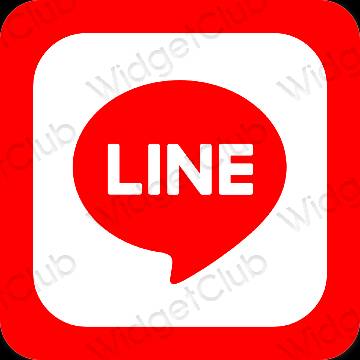 Естетичні LINE значки програм