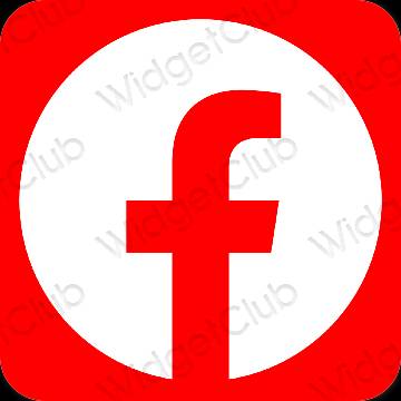 Aesthetic Facebook app icons