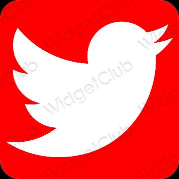 Æstetiske Twitter app-ikoner