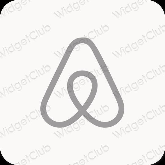 Estética Airbnb iconos de aplicaciones