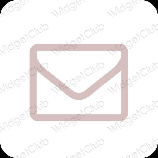 Esthetische Mail app-pictogrammen