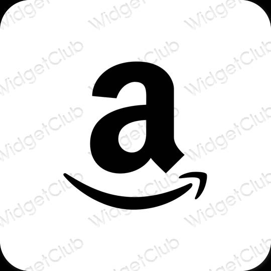 Ästhetische Amazon App-Symbole