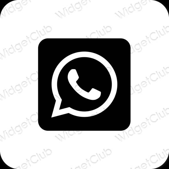 Ikon apl WhatsApp Estetik