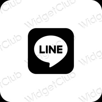 Estética LINE ícones de aplicativos