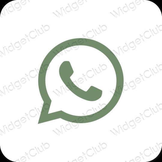 Icone delle app WhatsApp estetiche