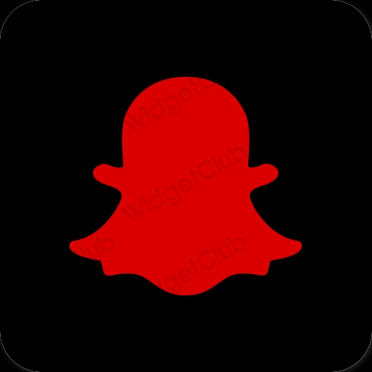 Free High-Quality Black Snapchat Logo Square for Creative Design