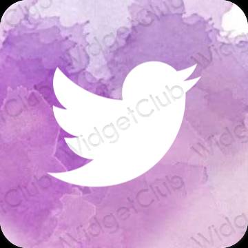 نمادهای برنامه زیباشناسی Twitter