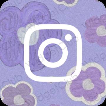 Instagram おしゃれアイコン画像素材