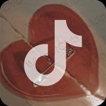 TikTok おしゃれアイコン画像素材