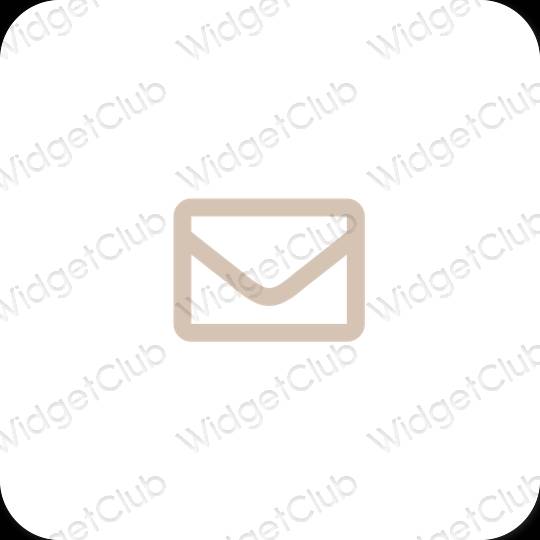 Esthetische Mail app-pictogrammen