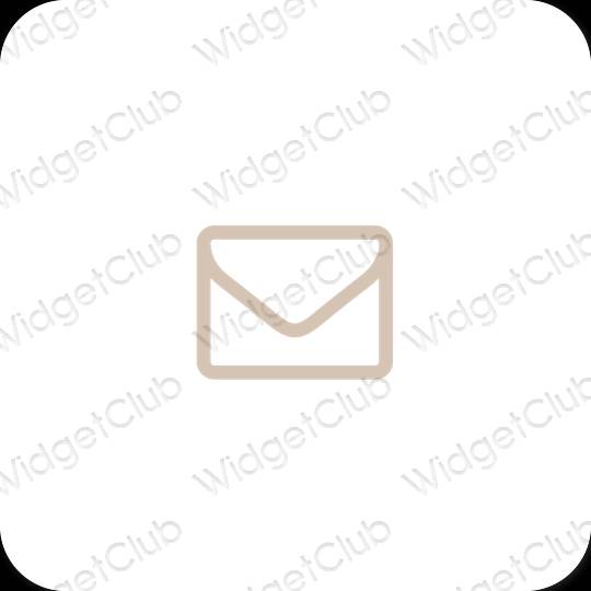 Esthetische Mail app-pictogrammen