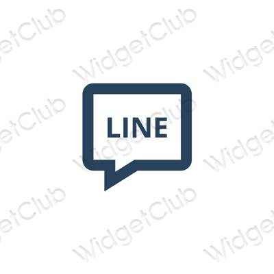 نمادهای برنامه زیباشناسی LINE