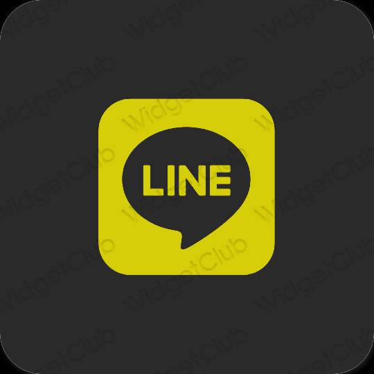 جمالية LINE أيقونات التطبيقات