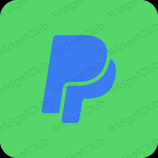 Aesthetic Paypal app icons