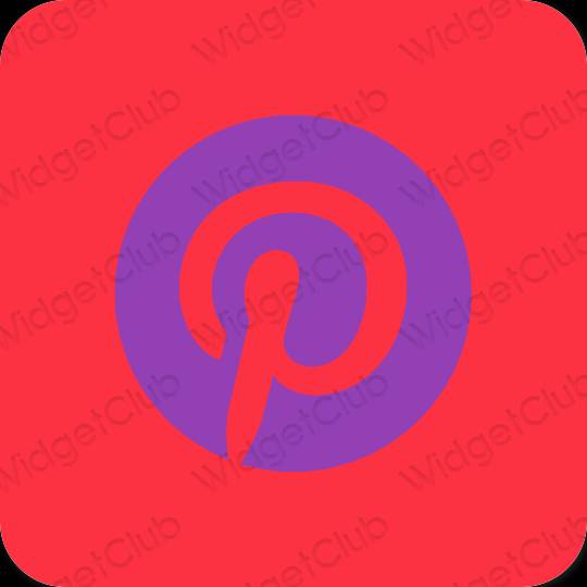 Aesthetic Pinterest app icons