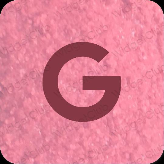 Aesthetic Google app icons