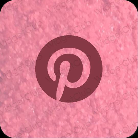 Icone delle app Pinterest estetiche