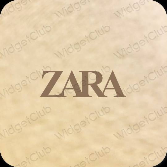 Æstetiske ZARA app-ikoner