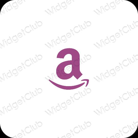 Icônes d'application Amazon esthétiques