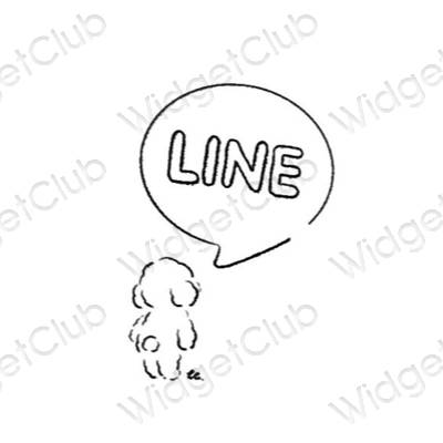 美学LINE 应用程序图标