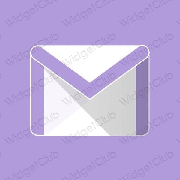 Estética Gmail ícones de aplicativos