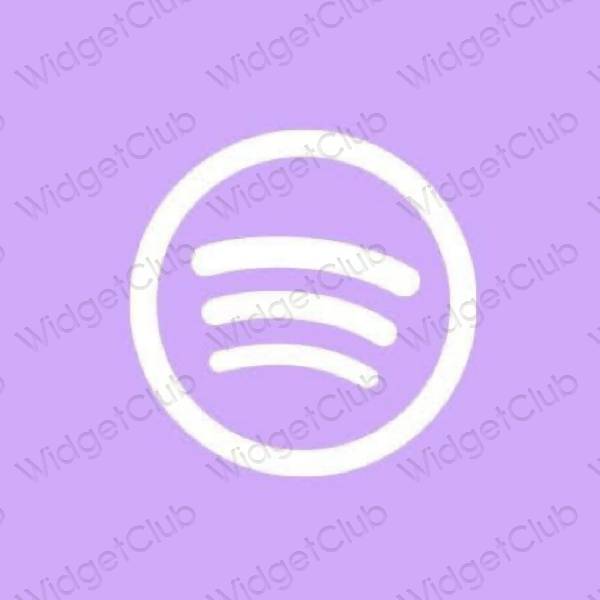 Естетични Spotify икони на приложения