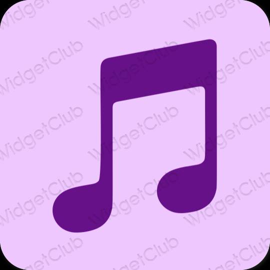 Biểu tượng ứng dụng Apple Music thẩm mỹ