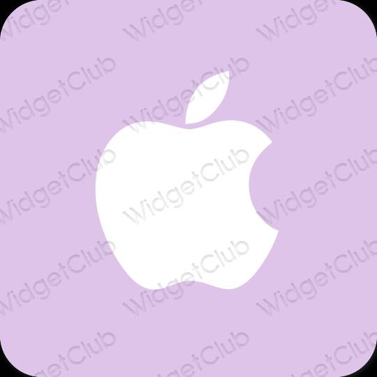審美的 紫色的 Apple Store 應用程序圖標