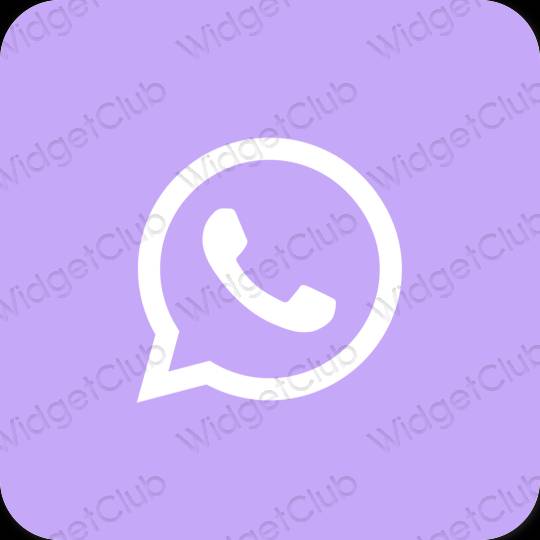 نمادهای برنامه زیباشناسی WhatsApp