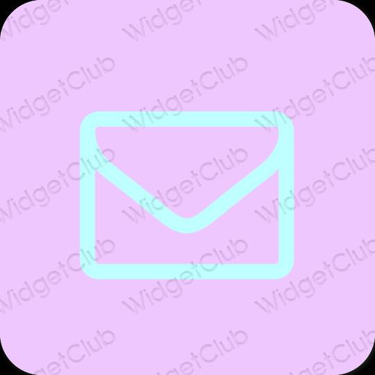 Ästhetische Mail App-Symbole