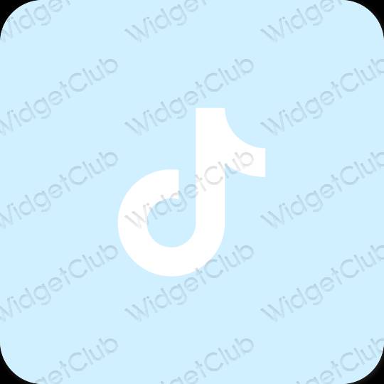 Ästhetisch Violett TikTok App-Symbole