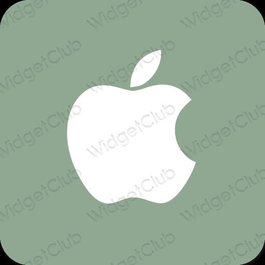 Esthetische Apple Store app-pictogrammen