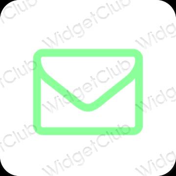 Esthetische Mail app-pictogrammen