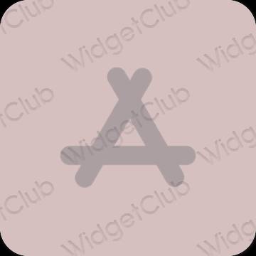 Ästhetisch Pastellrosa AppStore App-Symbole